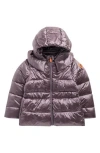 Save The Duck Kids' Cheryl Nylon Puffer Jacket In Purple