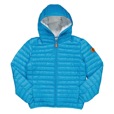Save The Duck Kids Eclipse Blue Gillo Puffer Jacket