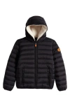 Save The Duck Boys' Finnegan Insulated Coat - Little Kid, Big Kid In Black
