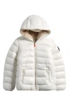 Save The Duck Kids' Gavin Hooded Puffer Jacket In White