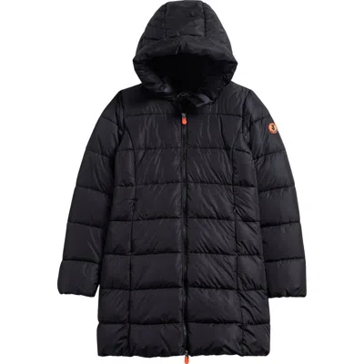 Save The Duck Kids' Ginny Puffer Jacket In Black