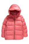 Save The Duck Kids' Gracie Quilted Puffer Jacket In Bloom Pink