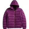 Save The Duck Kids' Iris Shiny Puffer Jacket In Purple