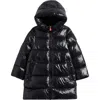 Save The Duck Kids' Millie Hooded Puffer Jacket In Black