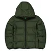 SAVE THE DUCK SAVE THE DUCK KIDS PINE GREEN TOM REVERSIBLE HOODED JACKET
