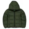 Save The Duck Kids Pine Green Tom Reversible Hooded Jacket In Green