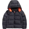 Save The Duck Kids' Shiny Water Repellent Puffer Jacket With Detachable Hood