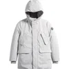 Save The Duck Kids' Theo Hooded Jacket In Gray