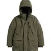 Save The Duck Kids' Theo Hooded Jacket In Green