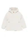 Save The Duck Kids White Padded Jacket With Hood In White