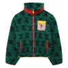Save The Duck Kids X The Animals Observatory Lavand Sheep Jacket In Green
