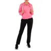 Save The Duck Ladies Aurora Pink Karin Bomber Rain Jacket