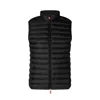 Save The Duck Ladies Black Charlotte Quilted Gilet In Black