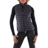 Save The Duck Ladies Black Charlotte Puffer Vest In Black