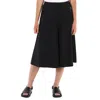 Save The Duck Ladies Jennifer Wide Trousers Black Nylon Woman In Black