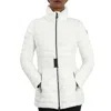 Save The Duck Ladies White Adeline Belted Jacket In White