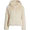 Save The Duck Laila Faux Fur Reversible Water Repellent Puffer Jacket In Neutral