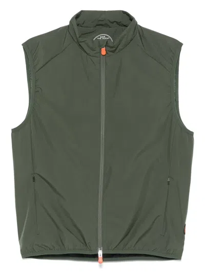 Save The Duck Lightweight Gilet In Green