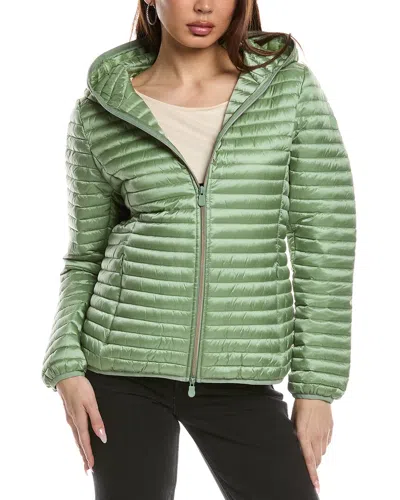 Save The Duck Lightweight Jacket In Green
