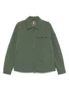 Save The Duck Green Lightweight Jacket With Zip Closure In Green
