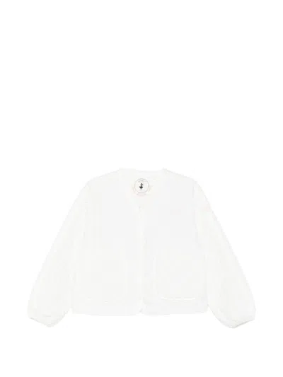 Save The Duck Lightweight White Quilted Down Jacket