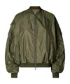 Save The Duck Lil Bomber Jacket In Green