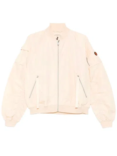 Save The Duck Lil Bomber Jacket In Neutral