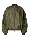 Save The Duck Lil Bomber Jacket In Green