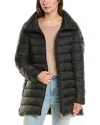 Save The Duck Joanne Water Repellent Puffer Coat With Removable Hood In Black