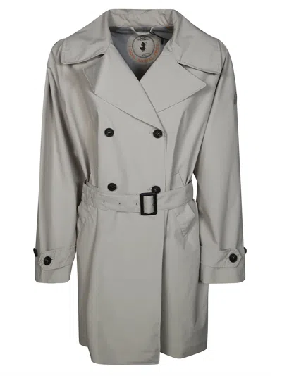 Save The Duck Livia Raincoat In Green