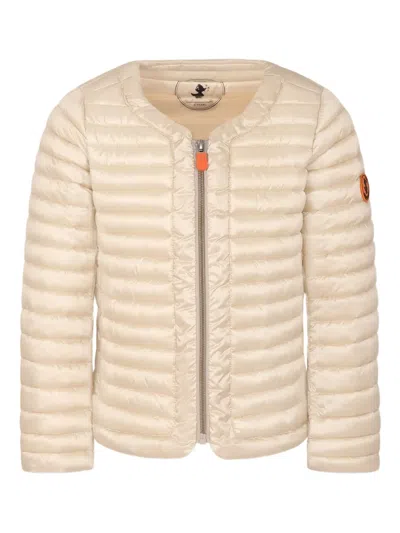 SAVE THE DUCK LOGO DOWN JACKET