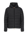 Save The Duck Juncus Hooded Harrington Jacket In Black