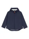 Save The Duck Logo-patch Jacket In Blue