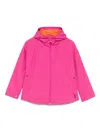 Save The Duck Logo-patch Jacket In Pink