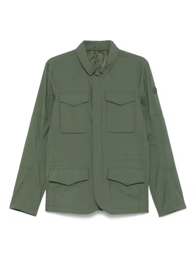 SAVE THE DUCK LOGO-PATCH LIGHTWEIGHT JACKET