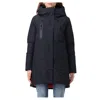 Save The Duck Logo-patch Long Sleeve Jacket In Black