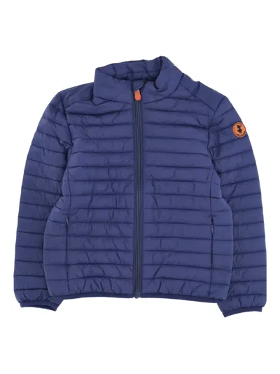 Save The Duck Kids' Logo-patch Padded Jacket