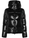 Save The Duck Isla Water Repellent Puffer Coat In Black