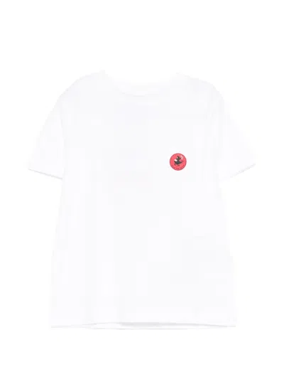 Save The Duck Logo-print T-shirt In White