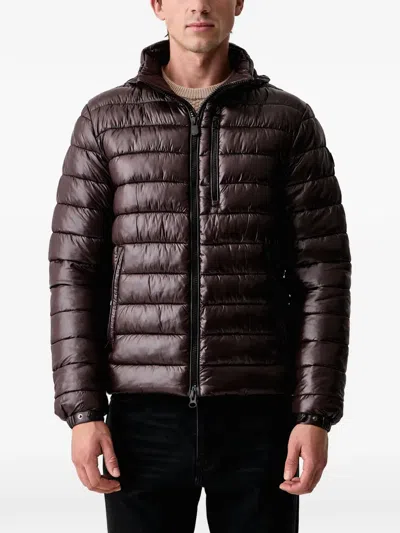 Save The Duck Logo-patch Padded Jacket In Multi