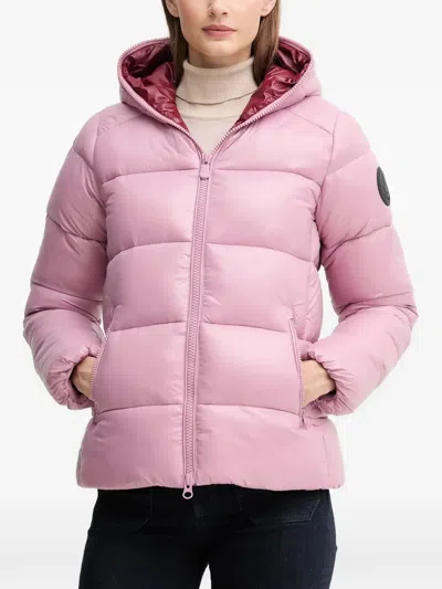 Save The Duck Lois Padded Jacket In Pink