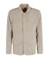 Save The Duck Long Sleeve Casual Jacket In Neutral