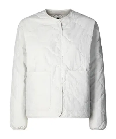 Save The Duck Long Sleeve Casual Jacket In White