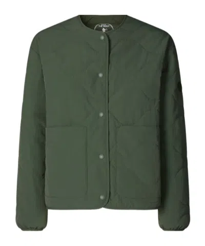 Save The Duck Long Sleeve Casual Jacket In Green
