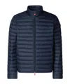 Save The Duck Alexander Quilted Water Repellent Puffer Jacket In Blue