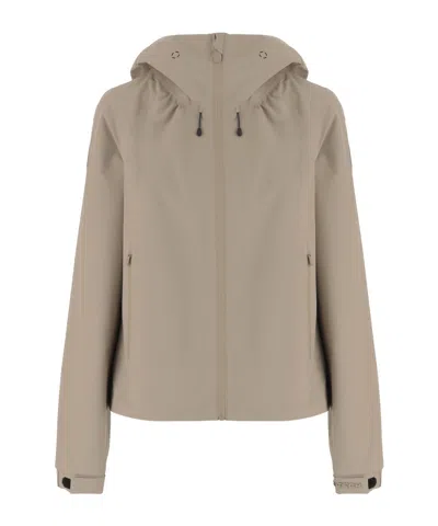 Save The Duck Long Sleeve Jacket In Brown