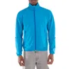 Save The Duck Long Sleeve Windbreaker Jacket, Size Medium In Blue