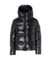 Save The Duck Isla Water Repellent Puffer Coat In Black