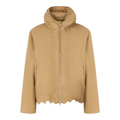 Save The Duck Long-sleeve Casual Jacket In Nude