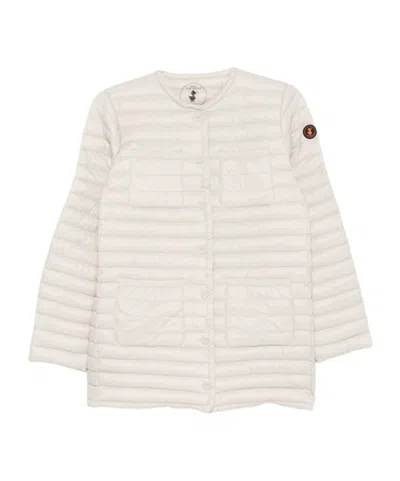 Save The Duck Long-sleeved Jacket In Neutral